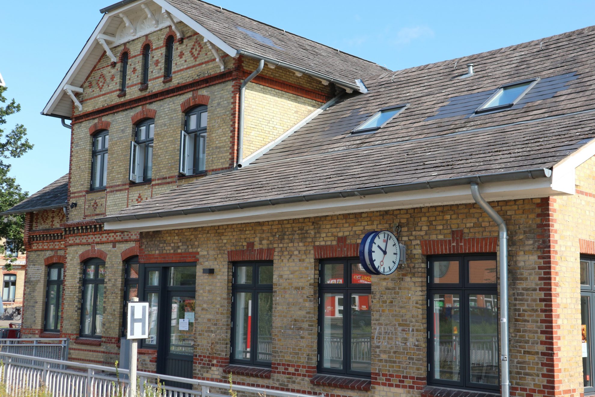 Bahnhof Sörup Bahnsteig