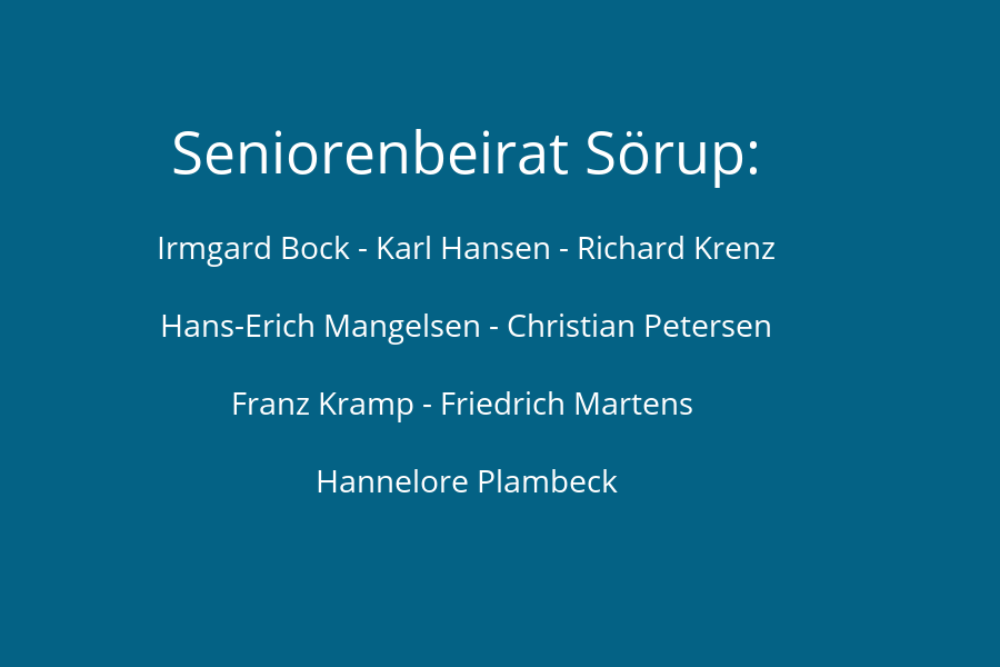 Seniorenbeirat Sörup