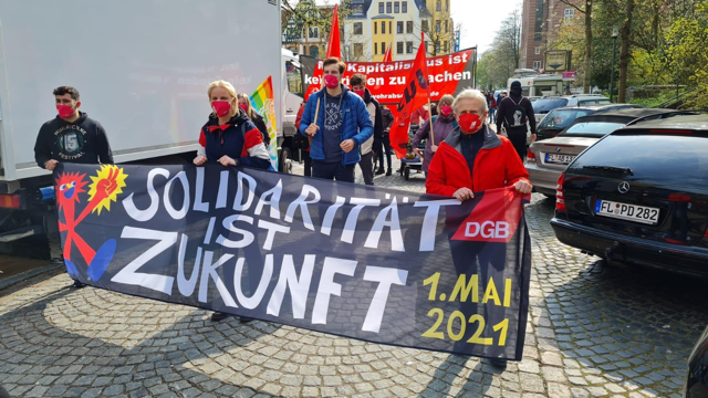 DemonstrationFran 1. Mai 2021
