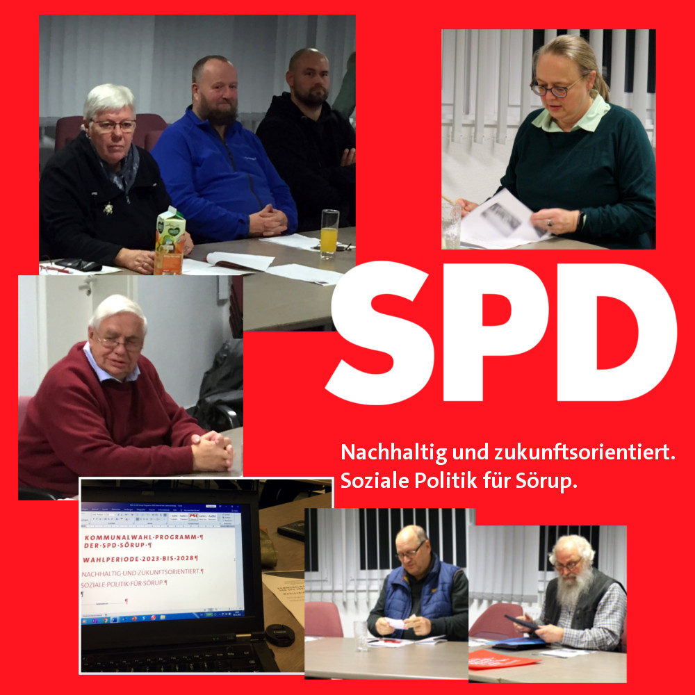 SPD Ortsverein Sörup Wahl der Kandidierenden Kommunalwahl 2023