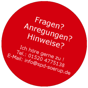 Kontaktdaten für Fragen